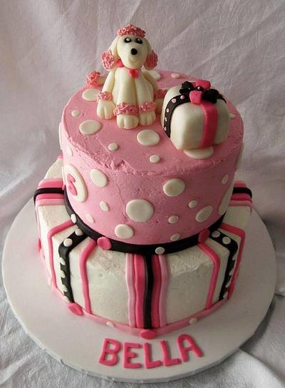 Poodle Cake - Cake by Christeena Dinehart