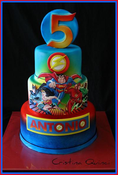 Super Heros cake - Cake by Cristina Quinci