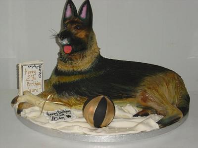 Mans best friend - Cake by Peter Roberts