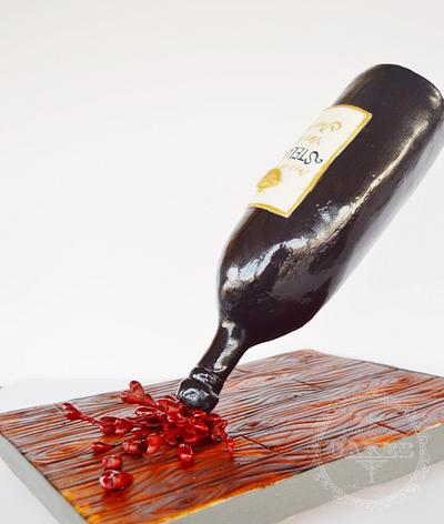 Pouring some Love!  - Cake by Maria Cazarez Cakes and Sugar Art