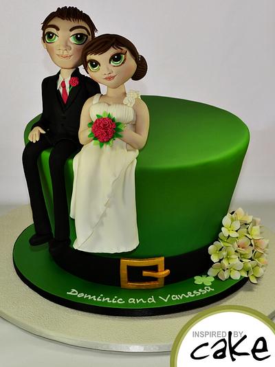 An Elopement with a touch of Irish! - Cake by Inspired by Cake - Vanessa