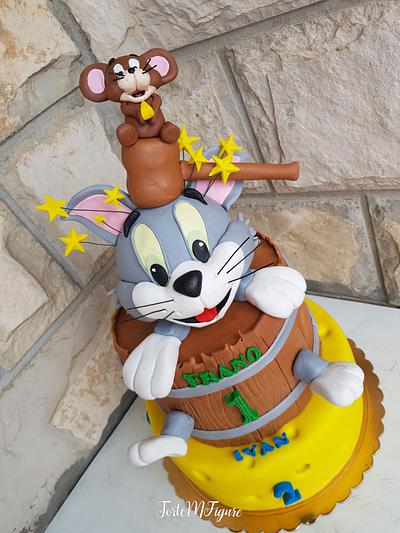 Tom and Jerry fondant cake - Cake by TorteMFigure