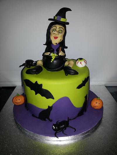 halloween cake - Cake by Tracy's Treats