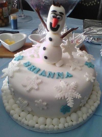 Olaf cake - Cake by Sonia Eddy
