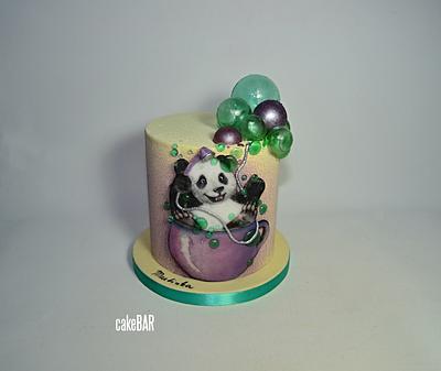 panda cake - Cake by cakeBAR