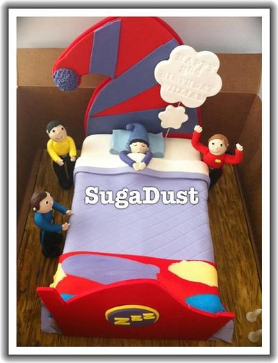 Wiggles "Wake Up Jeff" Cake - Cake by Mary @ SugaDust