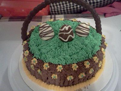 Easter Basket Cake - Cake by Tonya