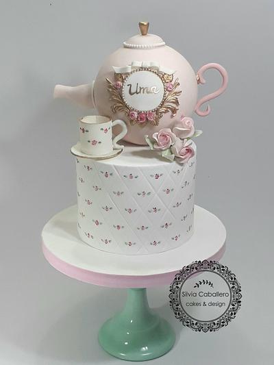 Tea party cake  - Cake by Silvia Caballero