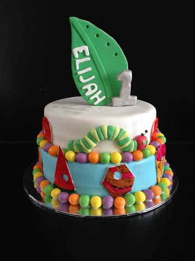 Hungry little caterpillar - Cake by Mmmm cakes and cupcakes