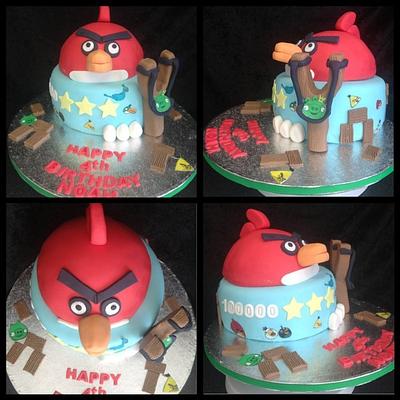 Angry birds cake - Cake by Kirstie's cakes