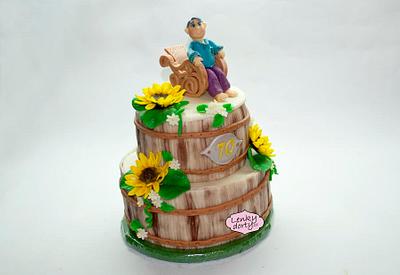 ...with sunflower.. - Cake by Lenkydorty