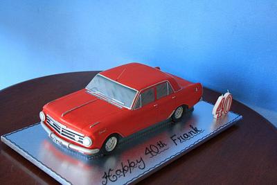 Car cake - Cake by Paul Delaney of Delaneys cakes
