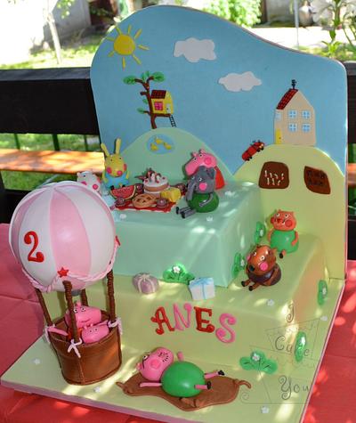 Peppa Pig party - Cake by I Cake You