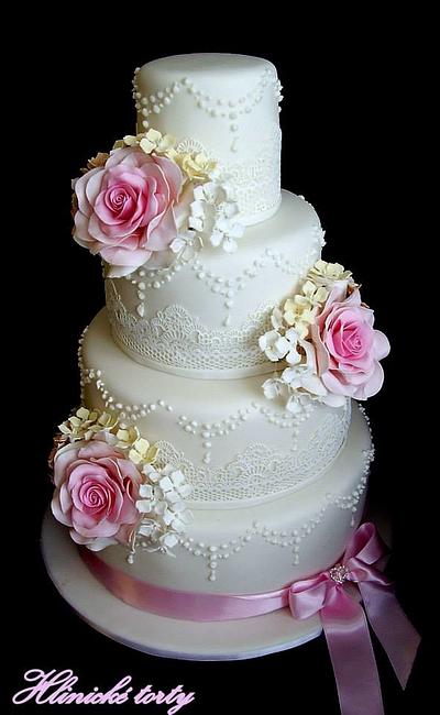 Wedding cakes  - Cake by hlinicketorty