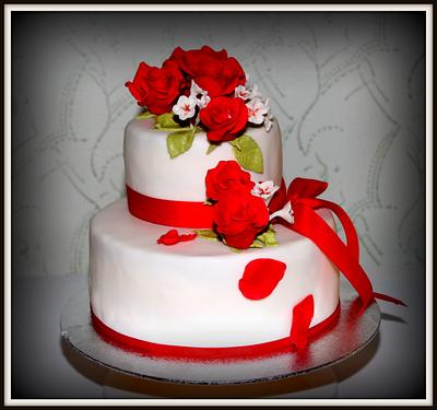 Valentine cake - Cake by Jiřina Matějková
