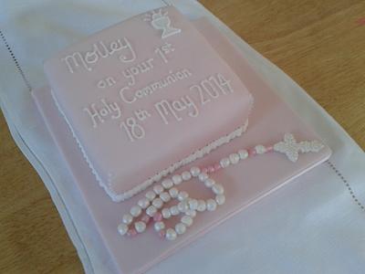 First Holy Communion Cake - Cake by Kathryn Clarke