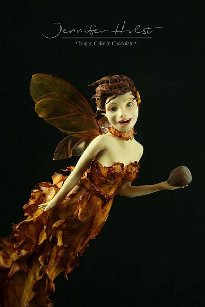 Autumn Fairy  - Cake by Jennifer Holst • Sugar, Cake & Chocolate •