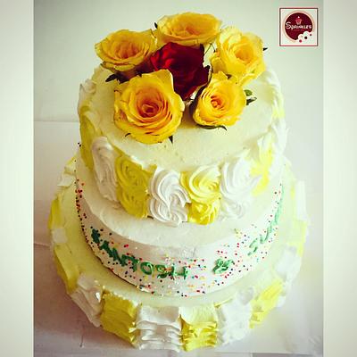 25th anniversary cake - Cake by Sprinkles Jaipur