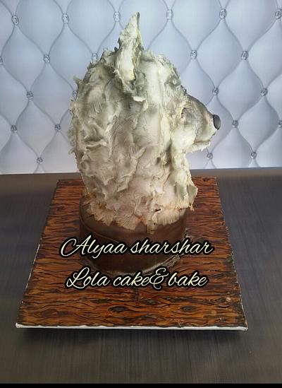 3d wolf cake - Cake by Alyaa sharshar 