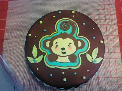 Sweet little monkey - Cake by Wanda