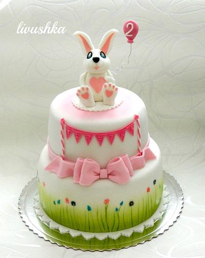 Bunny - Cake by livushka
