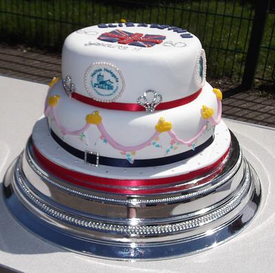 Jubilee cake - Cake by CandescentCakes