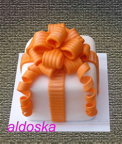 Bow mini cake - Cake by Alena