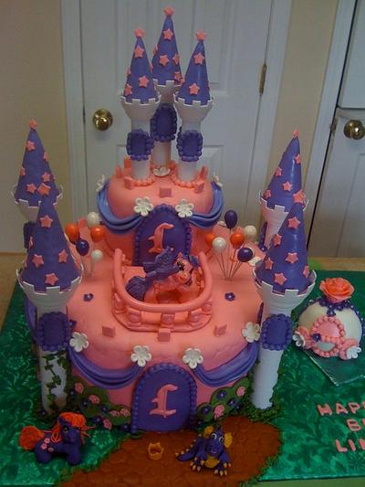 My little Ponny Princess cake - Cake by Tetyana