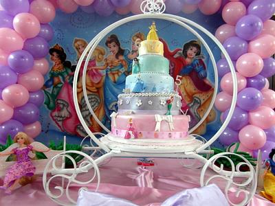 Princess Cake - Cake by SilCakesetc
