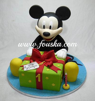 Mickey Mouse  - Cake by Georgia