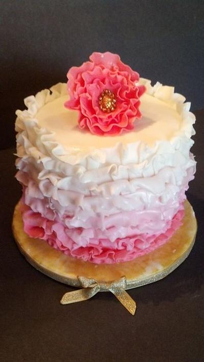 Ruffle Cake - Cake by Charis