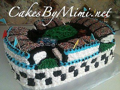 Racetrack Cake - Cake by Emily Herrington