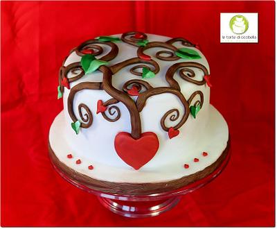 Tree of love Wedding Cake - Cake by Le Torte di Ciccibella