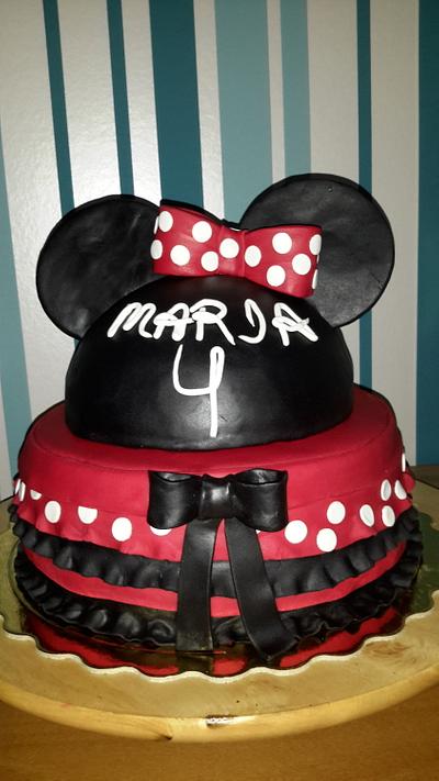 Minnie Mouse cake - Cake by LuCa
