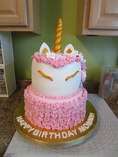Virginia's Unicorn Cake - Cake by Jazz