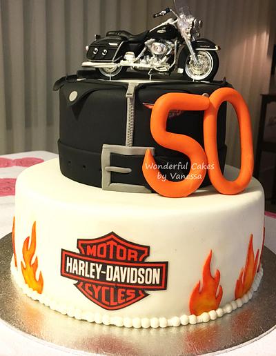Harley Davidson - Cake by Vanessa