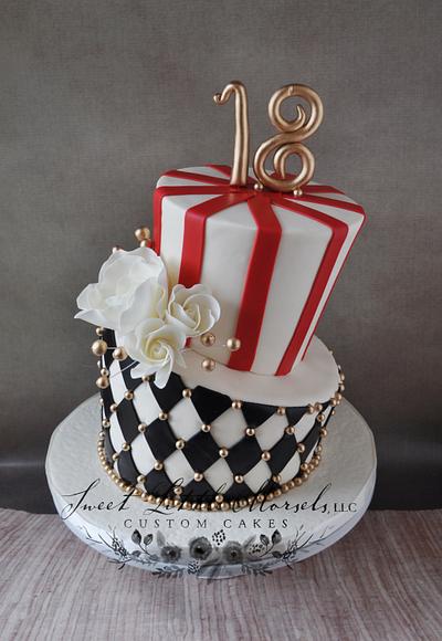 Topsy Turvy Vintage Circus Theme Birthday Cake - Cake by Stephanie