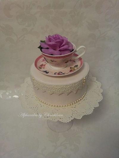 Cake for Karin - Cake by AlphacakesbyLoan 