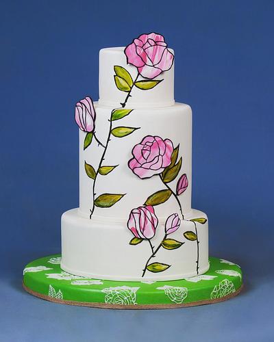 Rosa di Maggio  - Cake by Angela Cassano