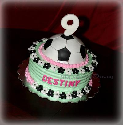 Soccer Birthday Cake - Cake by My Cake Sweet Dreams