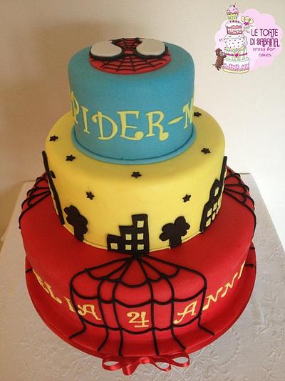 Spider man cake - Cake by Le torte di Sabrina - crazy for cakes
