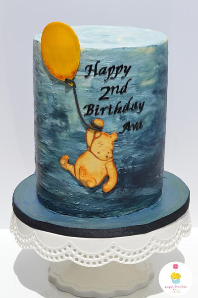 Winnie the Pooh birthday cake - Cake by SugarBritchesCakes