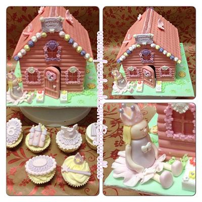 Princess Chocolate House - Cake by Amanda