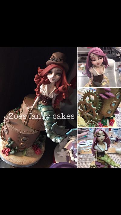 Steampunk Mermaid - Cake by Zoe's Fancy Cakes