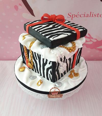 Jewelry boxe cake - Cake by Sweety Cake