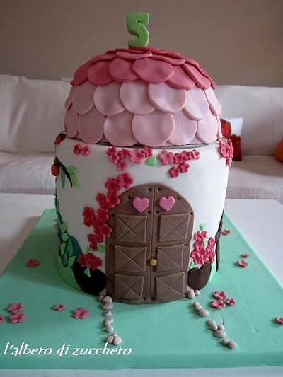 Happy Birthday Ilaria.....a countryside house! - Cake by L'albero di zucchero