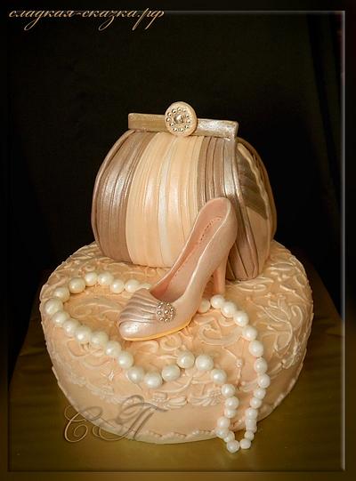 Cake with slipper and handbag - Cake by Svetlana