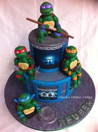 Ninja Turtles! - Cake by Mardie Makes Cakes