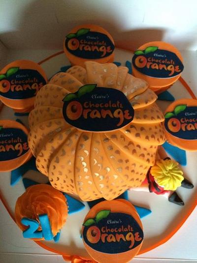 Claire's chocolate orange - Cake by Jules