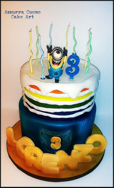 Bee doo Bee doo! !!! It's Minions ' time! !!!!  - Cake by Azzurra Cuomo Cake Art